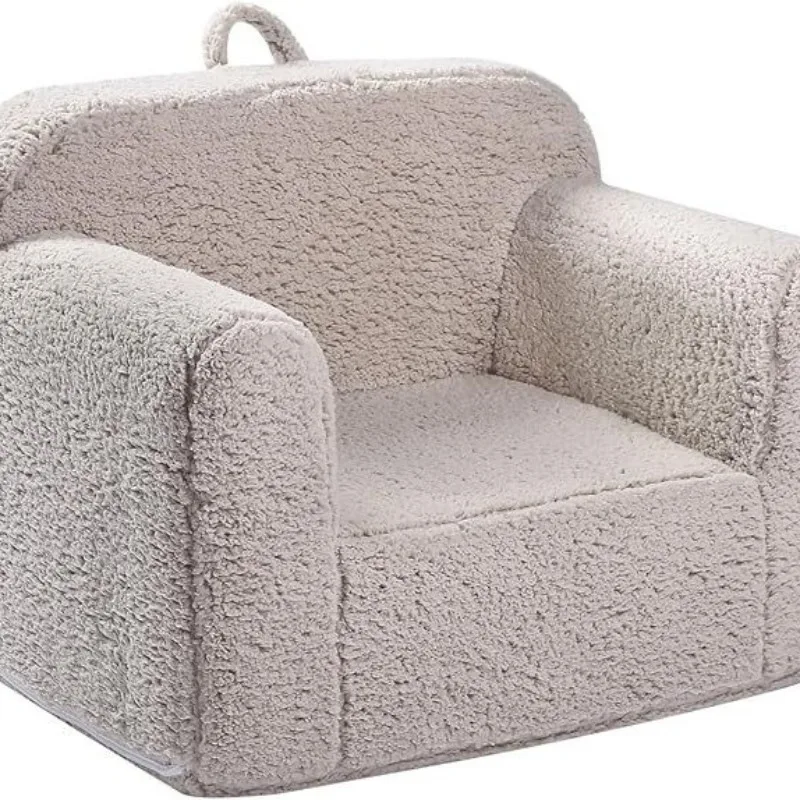

Children's reading corner single creative sofa lamb wool sofa high density sponge cushion