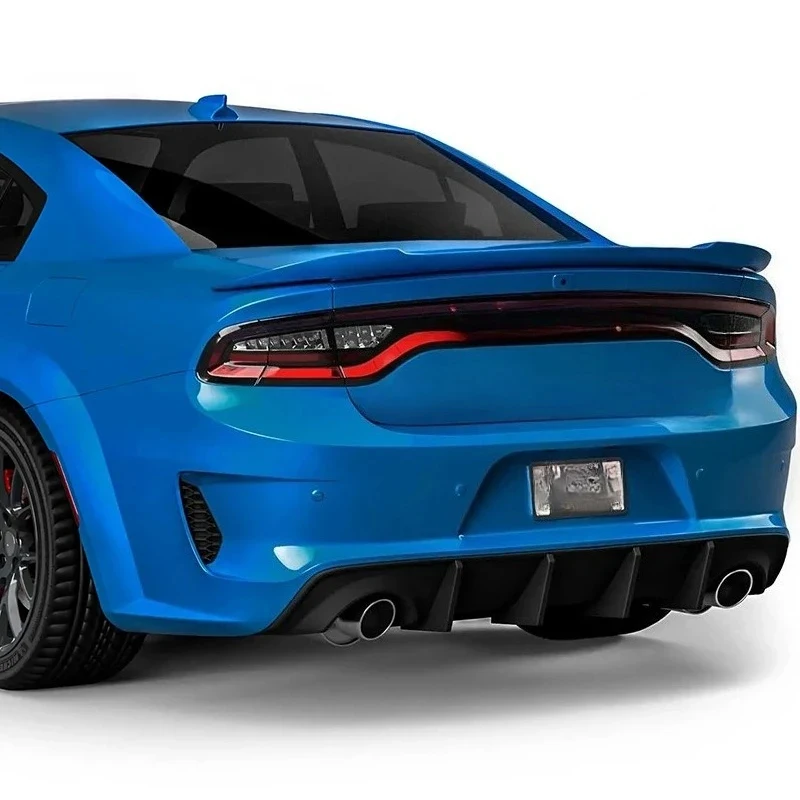 Factory SRT 2015 2016 2017 2018 2019 High Quality Car Rear Bumper Diffuser Lip Black Or Carbon Fiber Loo