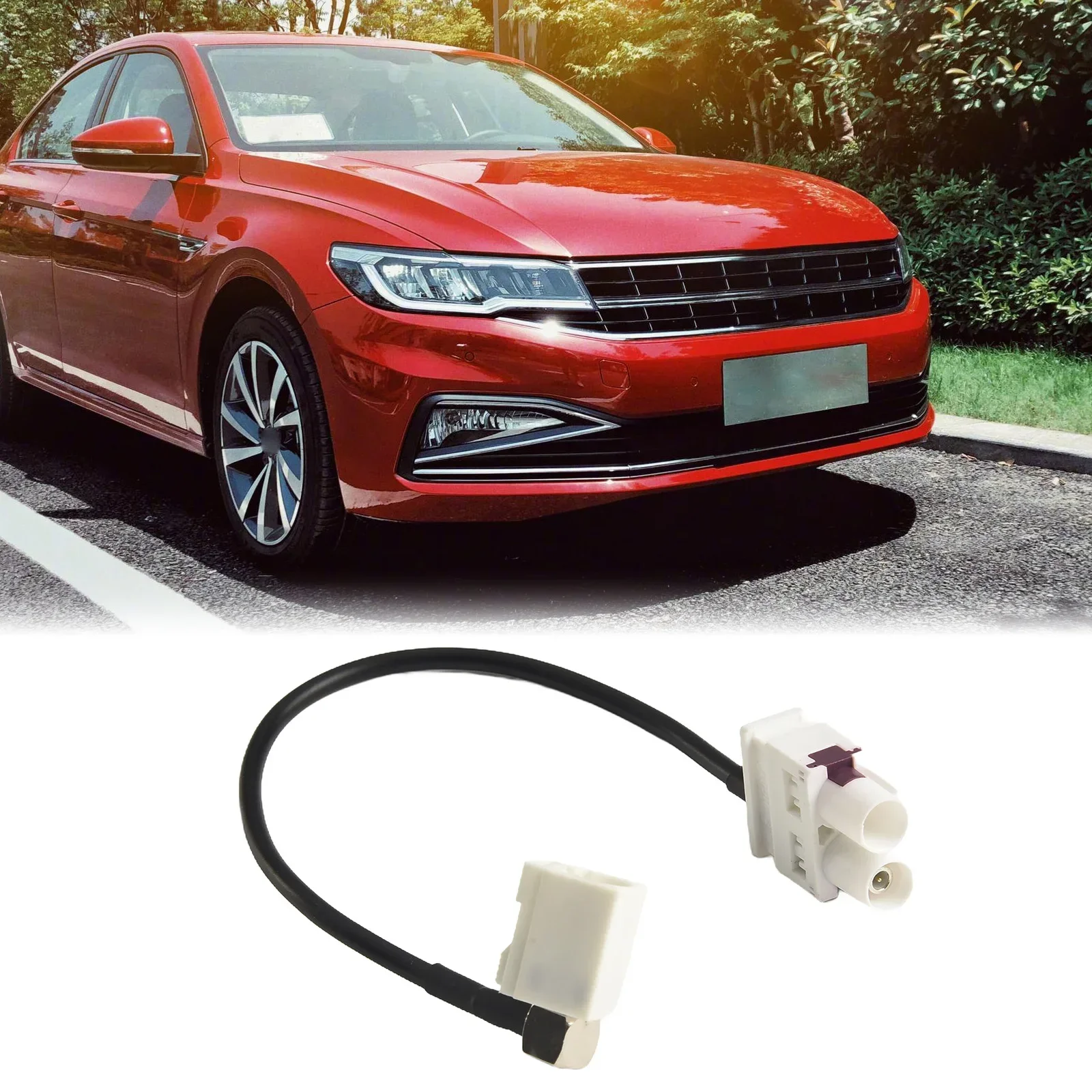 

Brand New Car Truck Antenna Connector Antenna Aerial For Skoda RCD510 RCD310 RNS510 ABS Aerial Adapter Car Radio