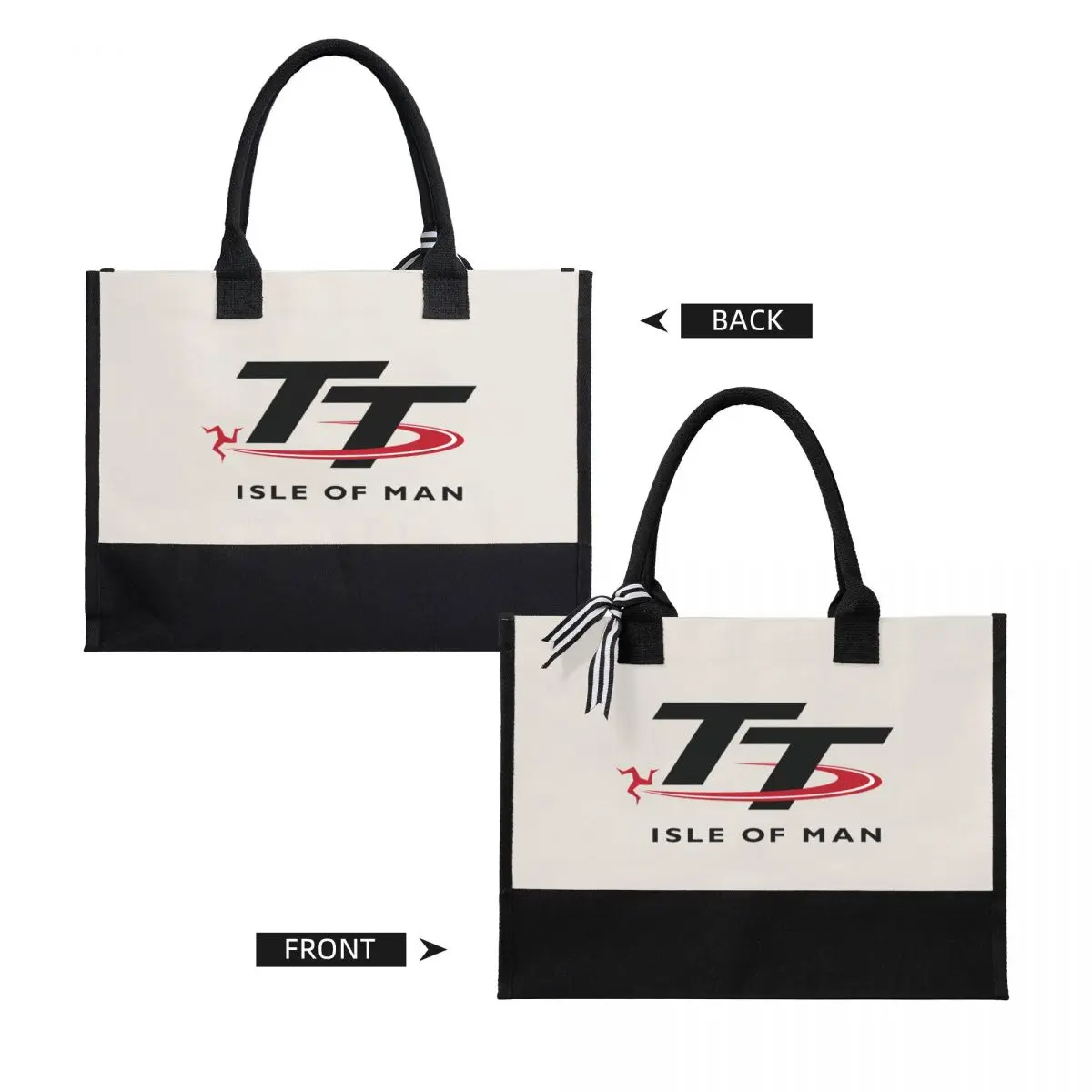 Isle Of Man TT Canvas Bag Shopping Bag Wedding Decoration Travel Wedding Bag best wedding gift