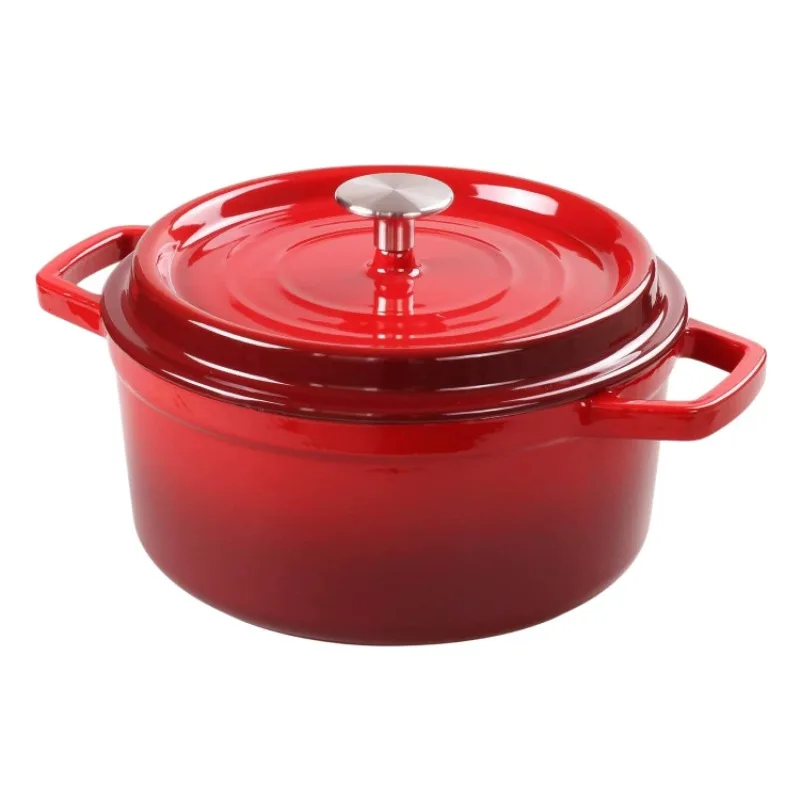 

Household Soup Pot Soup Stew Pot with Lid Ceramic Glaze Heat-Resistant Two Ears Non-stick Pot Gas Induction Cooker Cookware