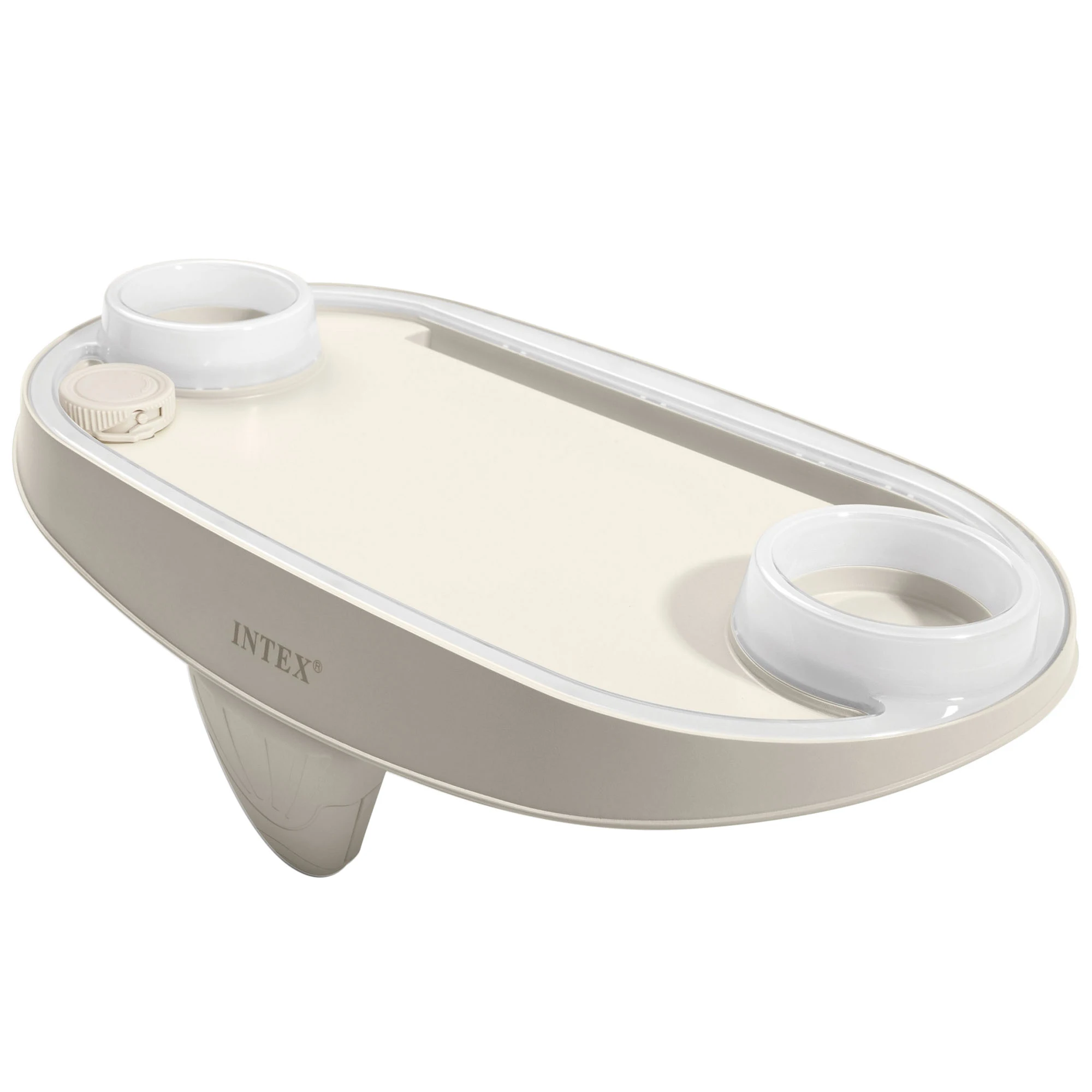 INTEX Spa drink stand tray + 2 coasters and LED light