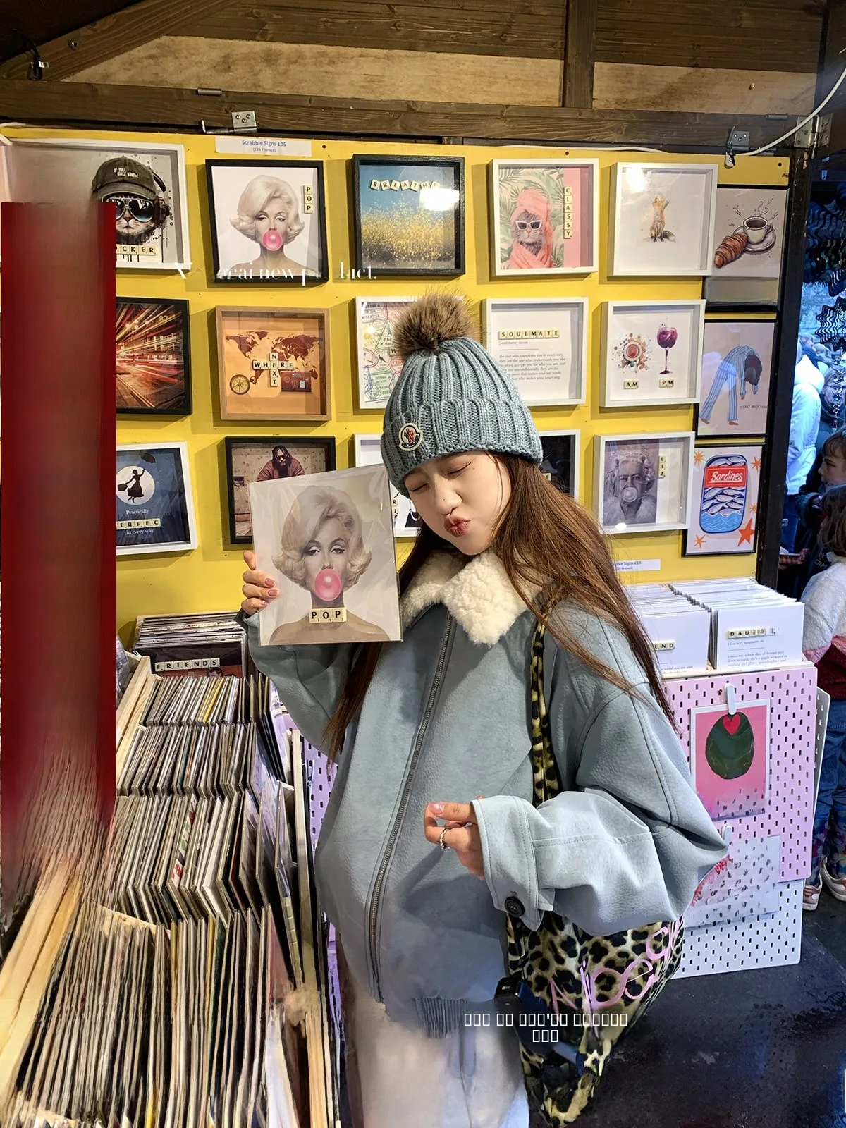 Chaqueta Informal Holgada de Algodón Retro para Mujer, Ropa de Abrigo de Invierno, Xianai, Sin Tinte, Azul Versátil, Capa Exterior