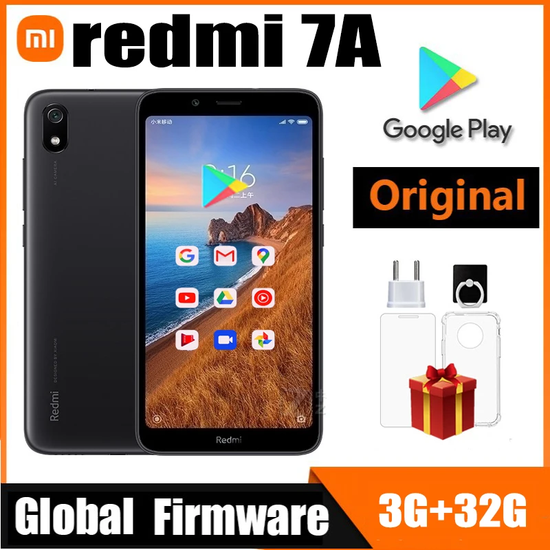 Глобальная Xiaomi Redmi 7A 32G, все сети связи Qualcomm Snapdragon 439