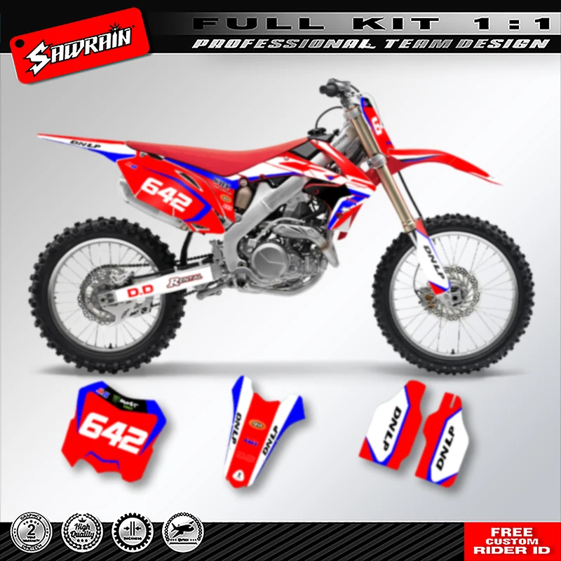 

Sawrain For Honda CRF250 2010 2011 2012 2013 CRF450 2009-2012 Custom Motorcycle Graphics Decal Stickers Kits