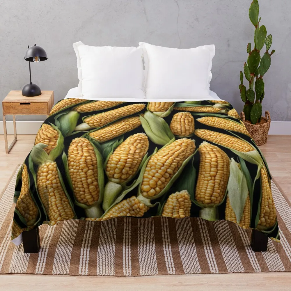 

Corn Throw Blanket Heavy Luxury Throw Blankets