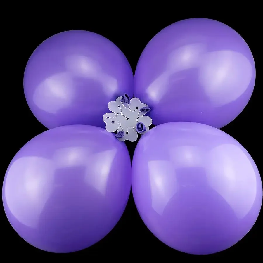 100 Stück/Rolle Punkte doppelseitig für Luftballons, abnehmbare transparente Aufkleber für Weihnachten, Hochzeit, Geburtstag, Party-Dekoration – Detail 8