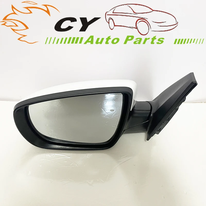 For Kia Carens 2013 2014 2015 2016 2017 2018  7/8 Wires Auto Side Rear View Mirror  Outside Rearview Mirror Assembly
