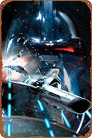 1p,Battlestar Galactica Poster Metal Signs Vintage for Home Bar Swimming Pool Beach Farmhouse Garden Outdoor Funny Wall Decor, 1