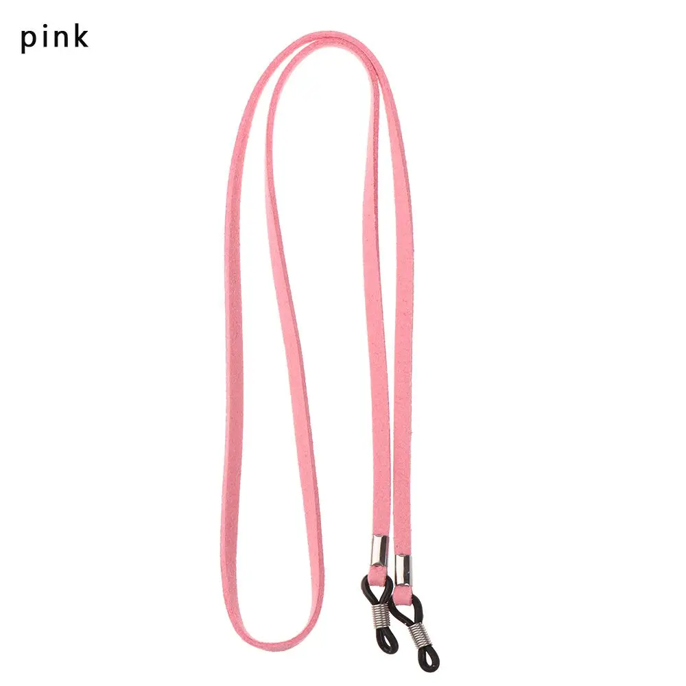 Practical High Elasticity Leather Glasses  Sunglass Strap Reading Glasses Chain Cord Holder