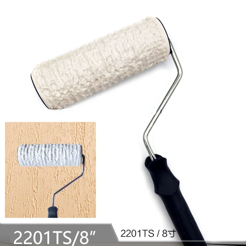 Paint Roller Wall Painting Tool Pattern Embossing Texture Airless Rubber Brushes