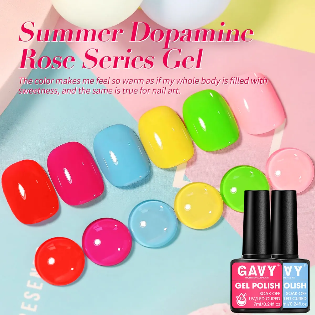 6色ジェルネイルポリッシュセット、取り外し可能/LEDジェルネイルポリッシュ、ネイルサロン、自宅でのDIY、女性へのギフトに最適