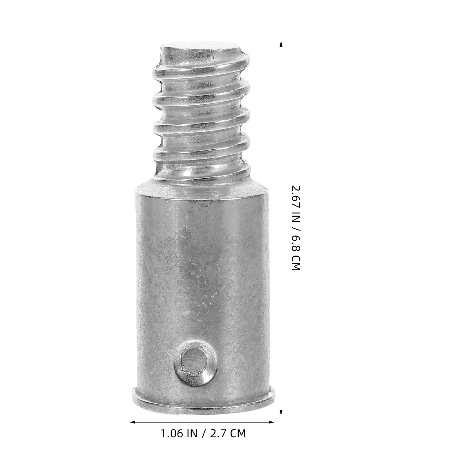 Broom Mop Handle Adapter 20 Point 4 mm Aluminum Alloy Threaded Extension Rod Connector Repair Kit