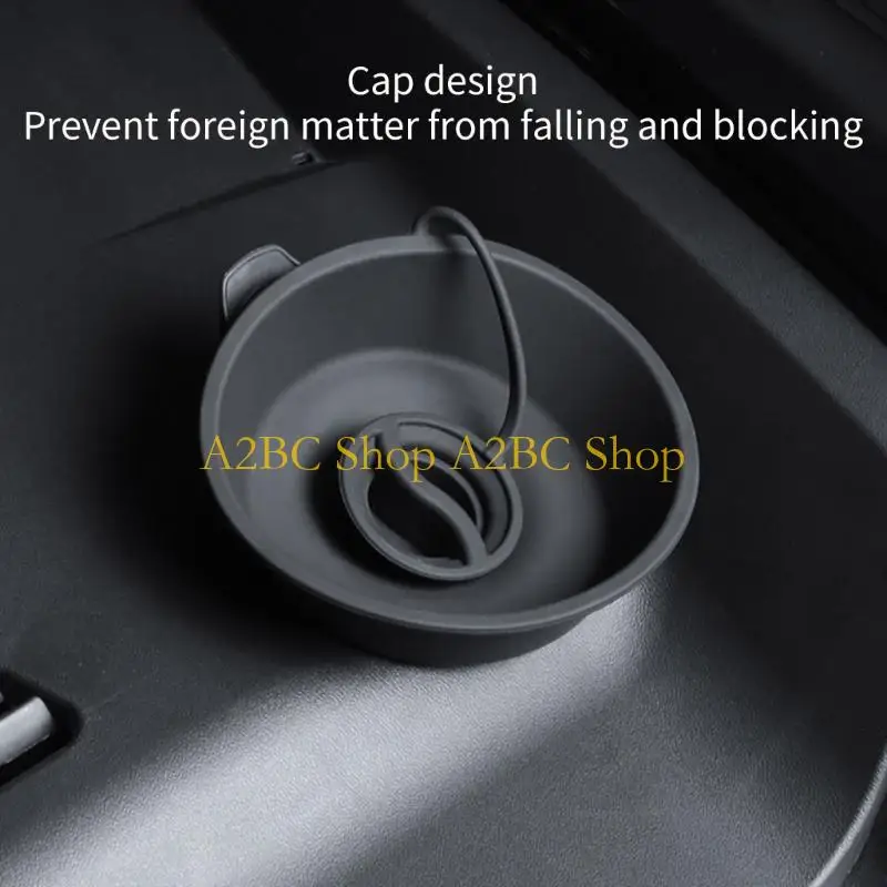 A2BC Silicone Windshield Washer Fluid Leak Proof Glass Water Funnel Filling Port Net for Car 3/Y No Spills Easy Maintenance