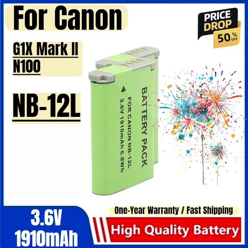 NB-12L Battery 3.6V… - image
