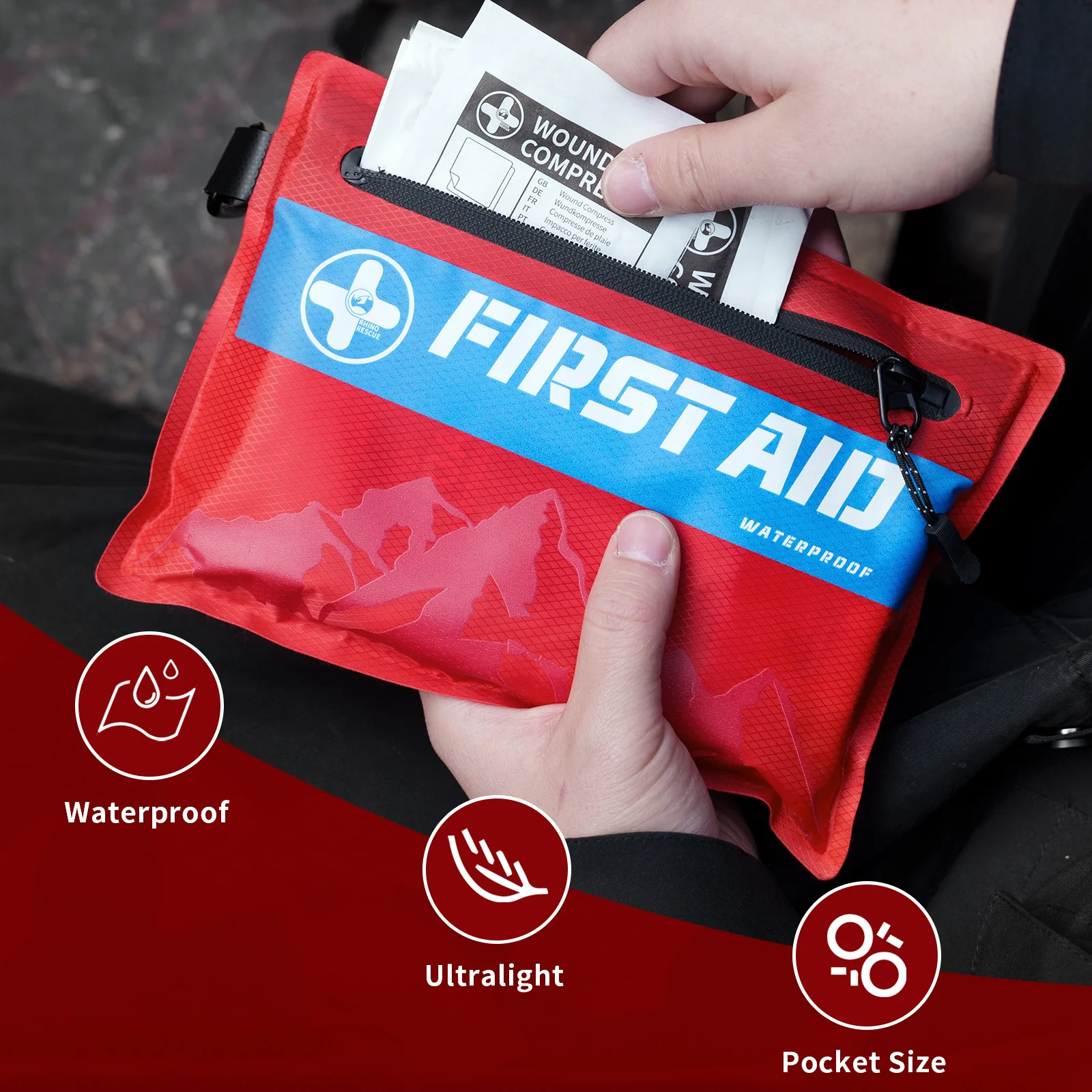 RHINO RESCUE Small First Aid Kit 6