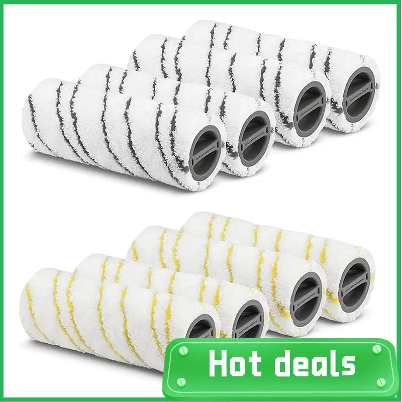 A74X-8Pcs Roller For Karcher Fc7 FC5 FC3D FC3, Roller For Karcher, Replacement Rollers, 2.055-006.0 And 2.055-006.0