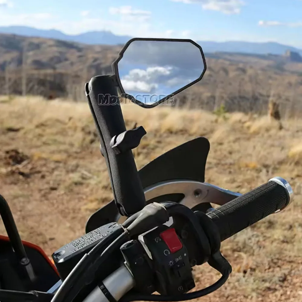 

For Honda NX400 NX 400 NX500 Nx 500 2024 Motorcycle Accessories Adventure Mirror KIT Side Rear View Mirror Adjustable 360 °