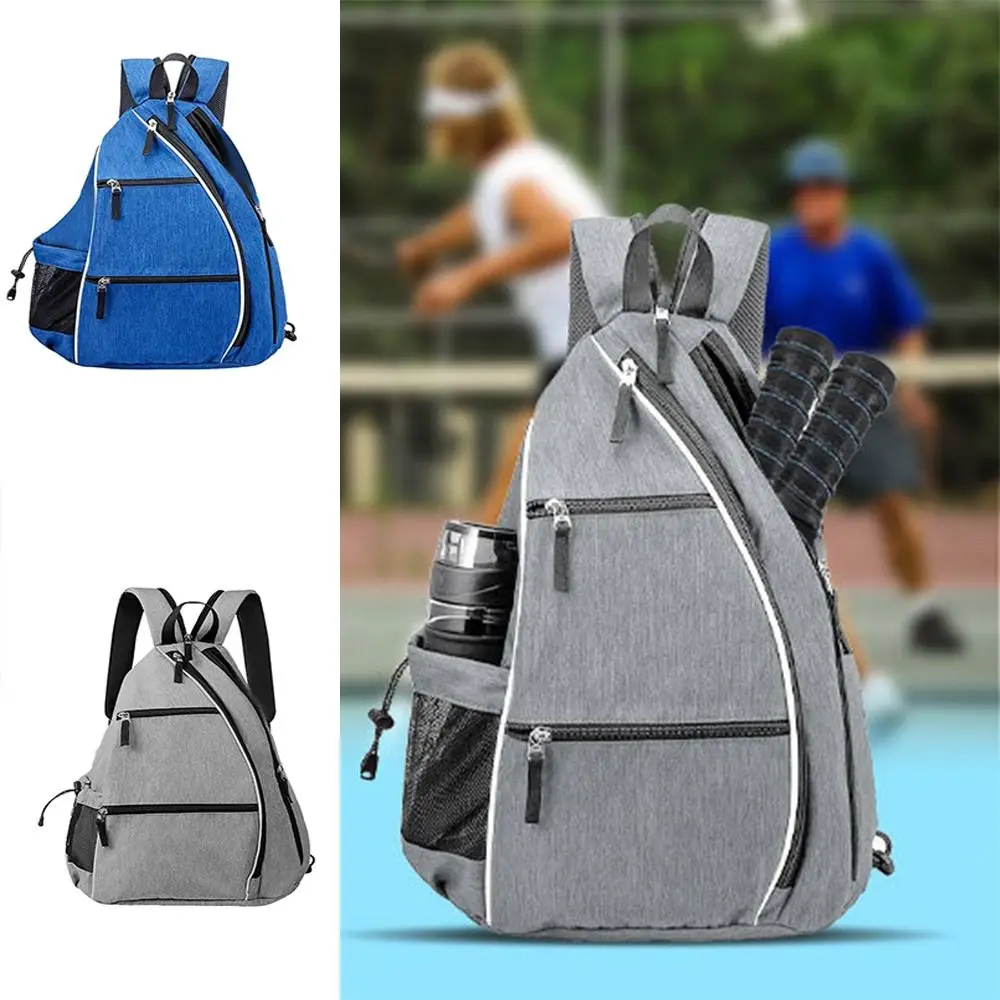 Lightweight Pickleball Backpack Multifunctional with Water Bottle Holder Tennis Bag Phone Pocket Colorful Paddle Storage Bag