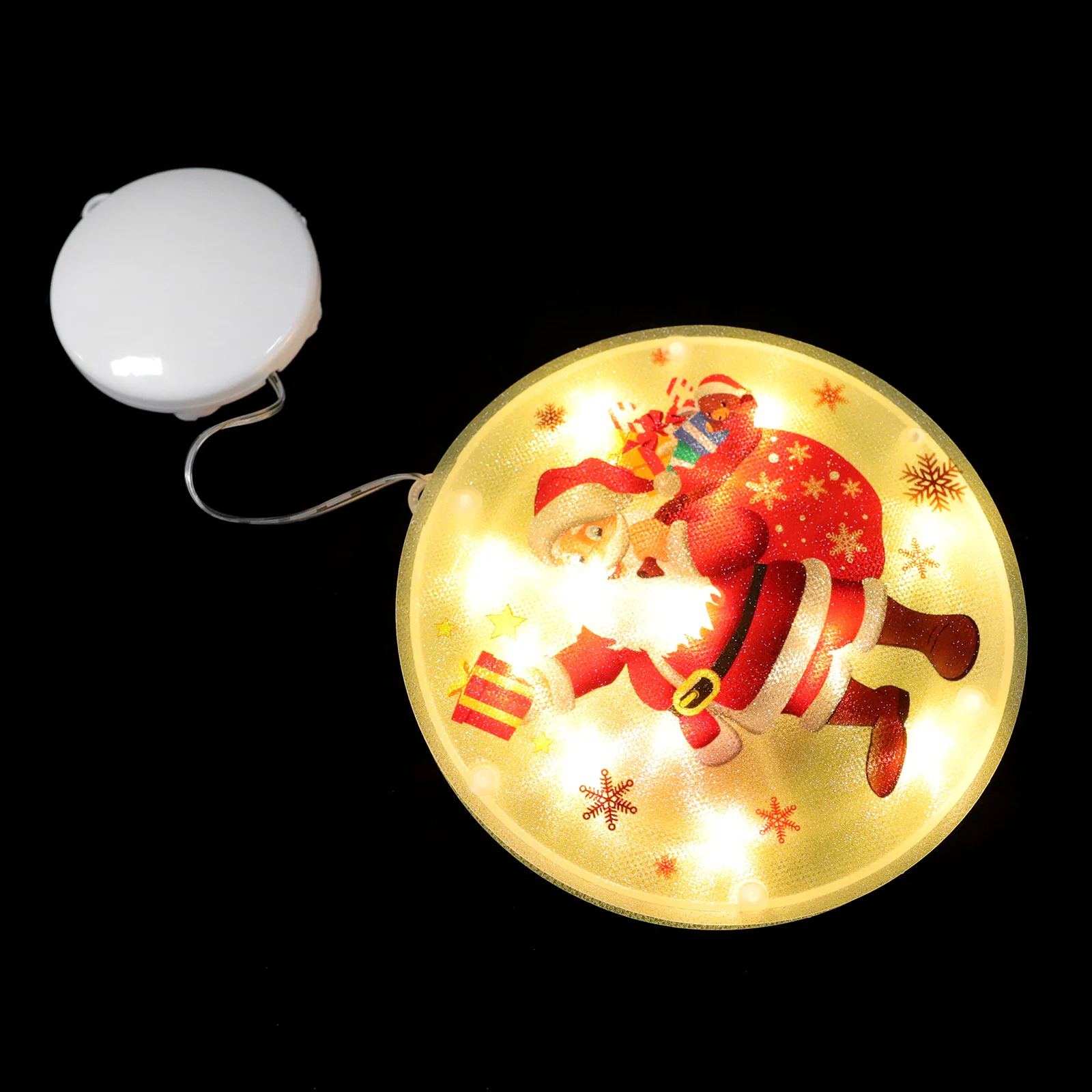 

Christmas Light Decorative for Tree Pendant Window Christmas Shop Window Decor Light Xmas Shop Plastic Strong