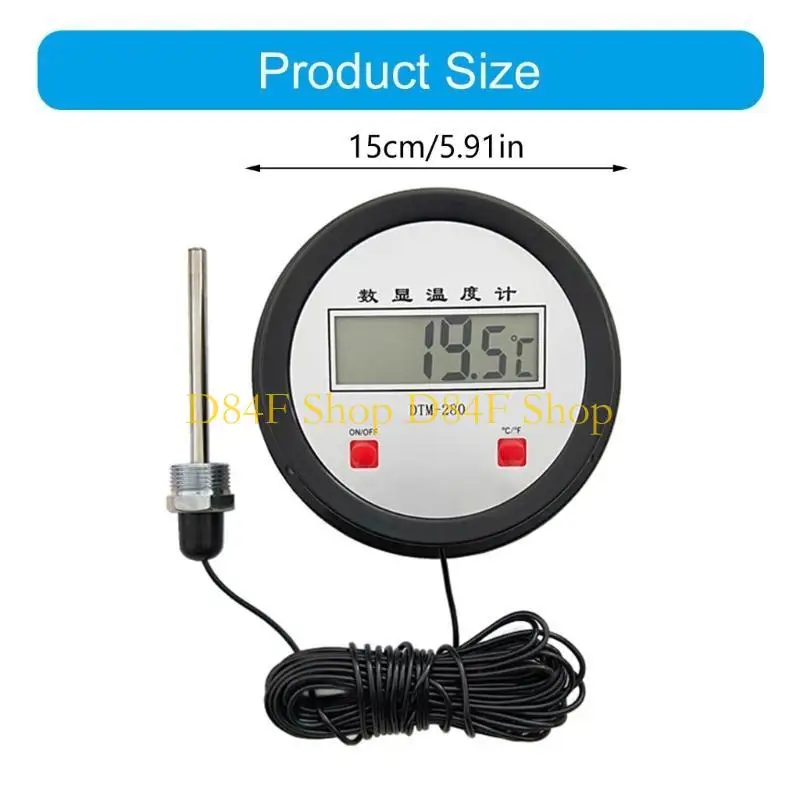 D84F Máy đo nhiệt độ chính xác của D84F Máy đo dài cho vùng khó tiếp cận