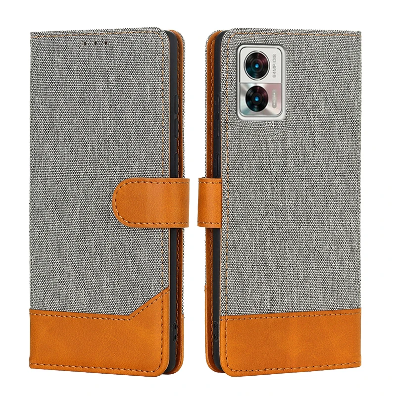 Phone Case For Carcasa Motorola Edge 30 Neo Case Luxury Leather Flip Wallet Cover For Estuches Motorola Edge 30 Lite 6.28