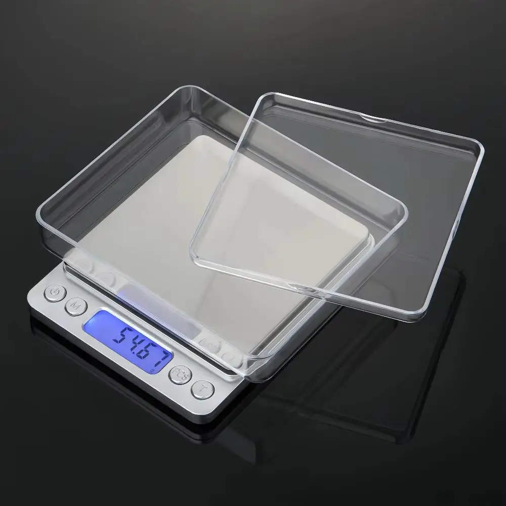 Precision Digital Jewelry Scale with Backlit LCD Portable Mini Pocket Electronic Balance for Coffee/Tea/Medicine/Gold Weighing
