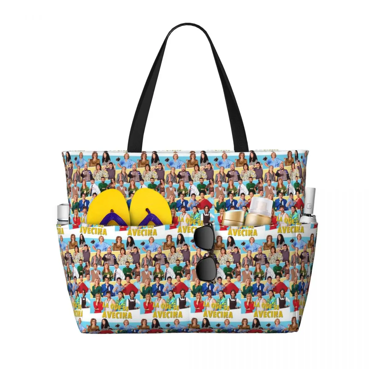 

La Que Se Avecina Пляжная большая сумка Спортивная сумка для занятий йогой в тренажерном зале Большая большая сумка Женская дорожная сумка Сумка для фитнеса