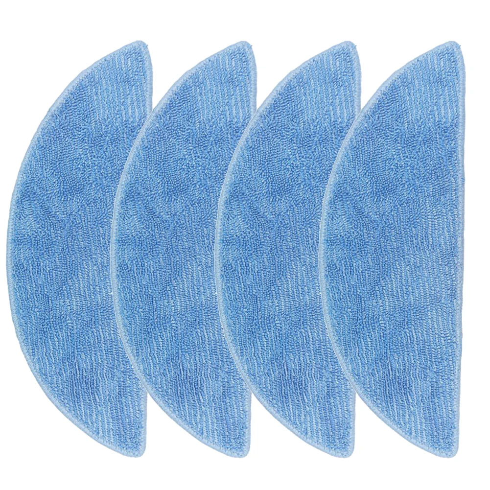 4PCS Mop Cloths For BPMIO B12 Robot Vacuum Cleaner Mop Part Accessory Maintain Clean Hygienic Floors Spare Part