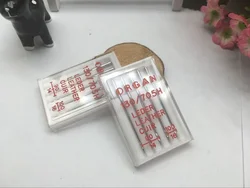 ORGAN SEWING MACHINE NEEDLES 130/705H DOMESTIC LEATHER MIX SIZE GOOD FOR LEATHER OF ALL KINDS (1pack=5pcs)