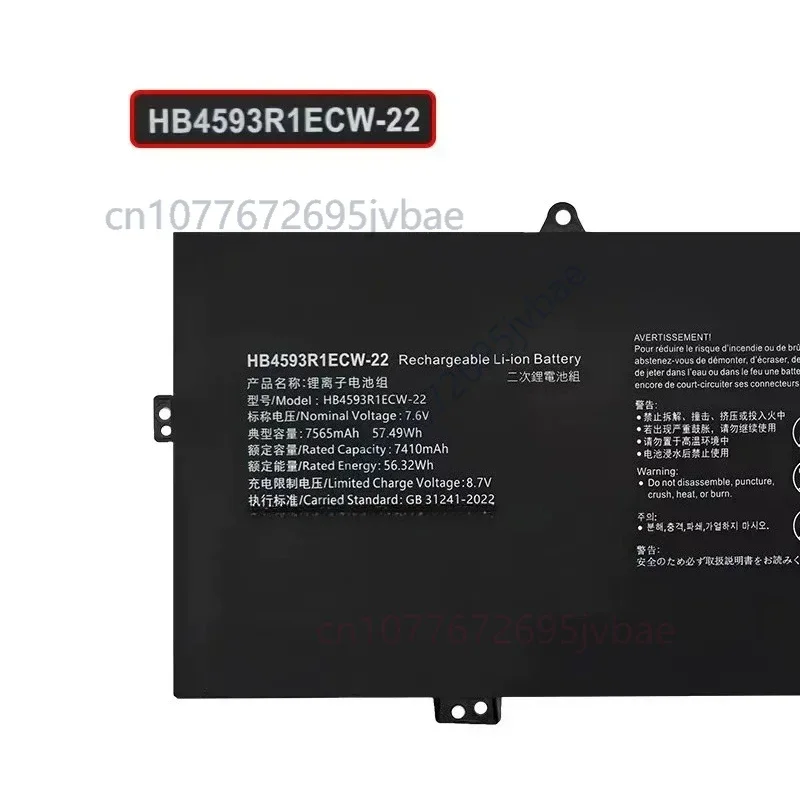 For huawei matebook 14 2020 klvc-wah9l/wfh9l/wfe9l/wxx9 battery