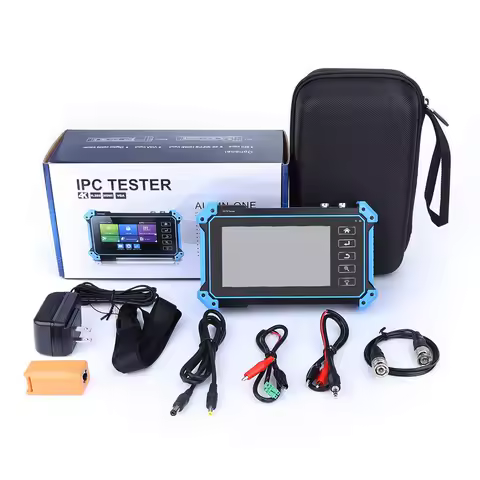 Ipc-5200 Plus IPC Tester Mini Monitor Cctv Tester Camera 8MP/AHD/CVI/TV/SDI Hdmi Iptv Test Poe 4k Vga Cftv Network Cable Tester