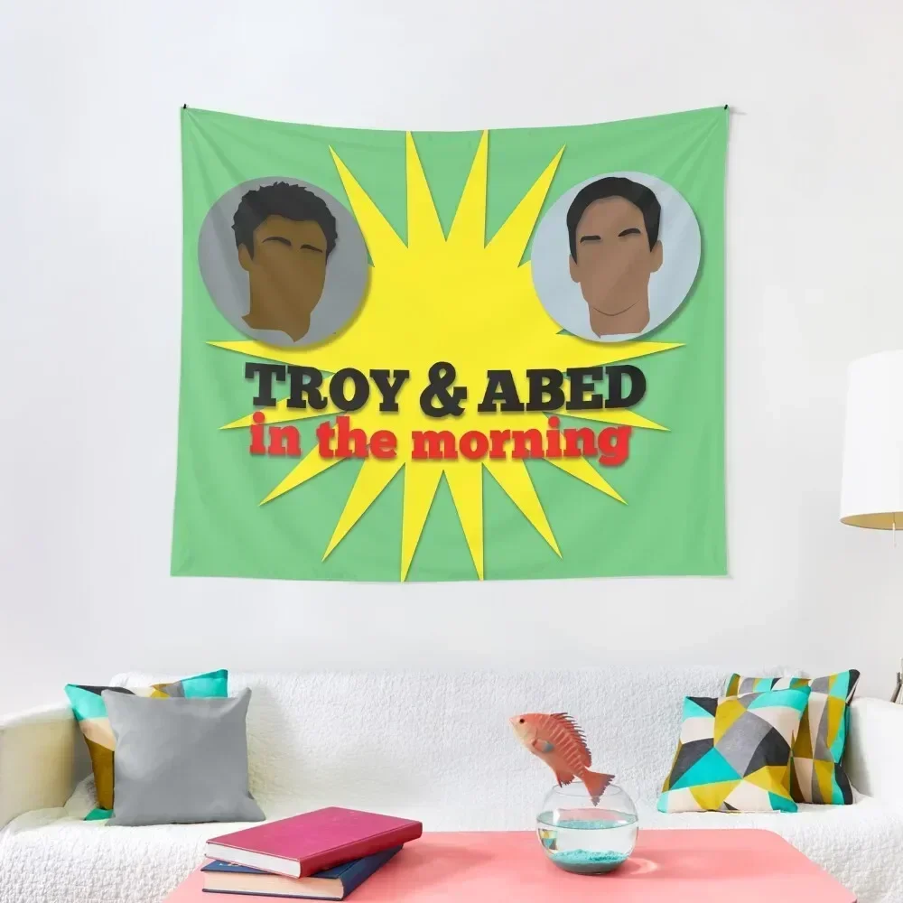 Community Troy and Abed in the morning Tapestry Bed Room Decoration Wall Decor Hanging Tapestry