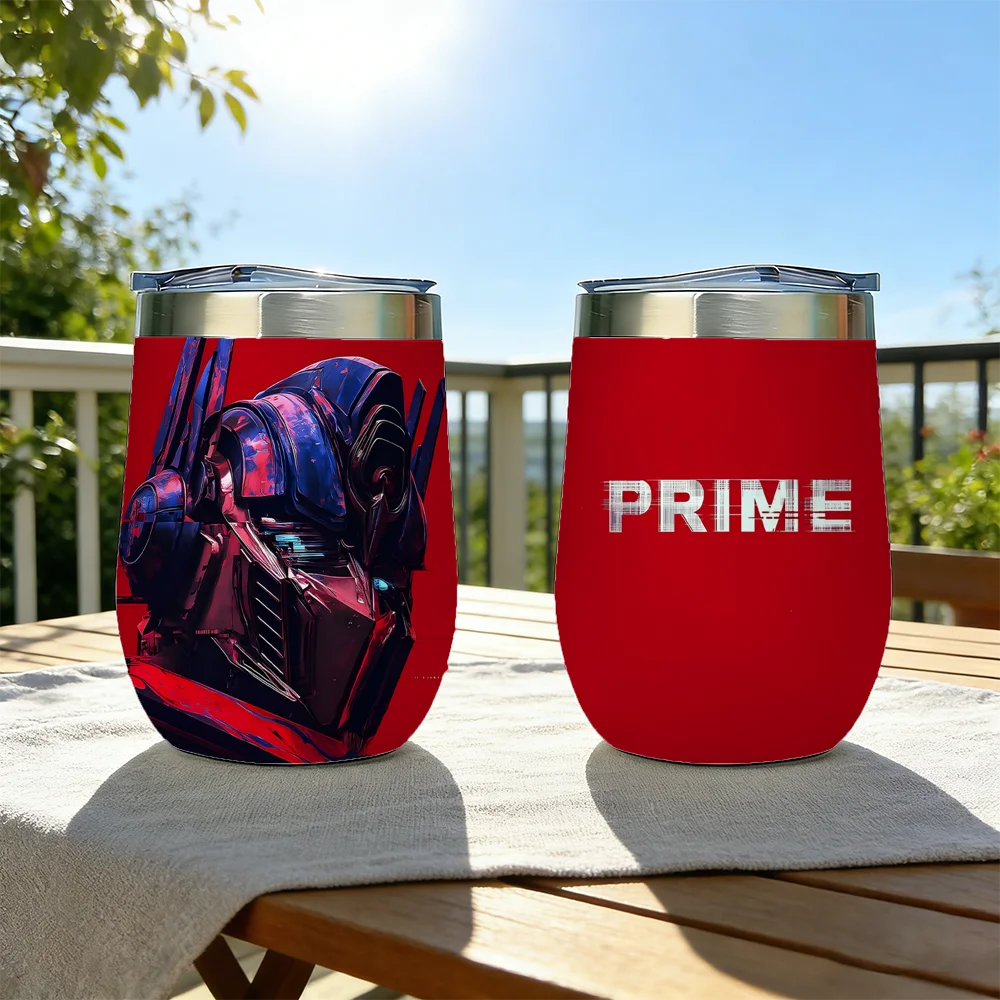 

Classic Film T-Transformer Vacuum Flasks 12oz 360ml Stainless Steel Egg Cup, Double Wall Vacuum Insulated Tumbler