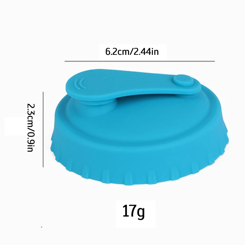 Kitchen Silicone Soda Can Lid Reusable Can Stopper for Soda Beer Drinks Juice Coke Beverage fits Standard Cans Protector