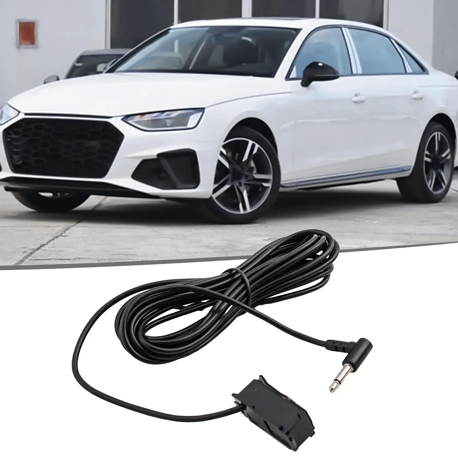 Car Audio Microphone Roof Panel 3.5mm MIC Microphone For Golf For Passat For Seat For Skoda 50Hz-20KHz Mono ABS For A4L A6L Q5