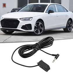 Car Audio Microphone Roof Panel 3.5mm MIC Microphone For Golf For Passat For Seat For Skoda 50Hz-20KHz Mono ABS For A4L A6L Q5