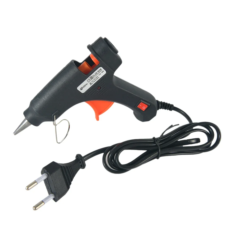 Hot Melt กาวปืนยึด, คู่มือ DIY เครื่องประดับอุปกรณ์เสริม 20W ไฟฟ้า Melt ปลั๊กอุณหภูมิสูงกาวเครื่องมือ