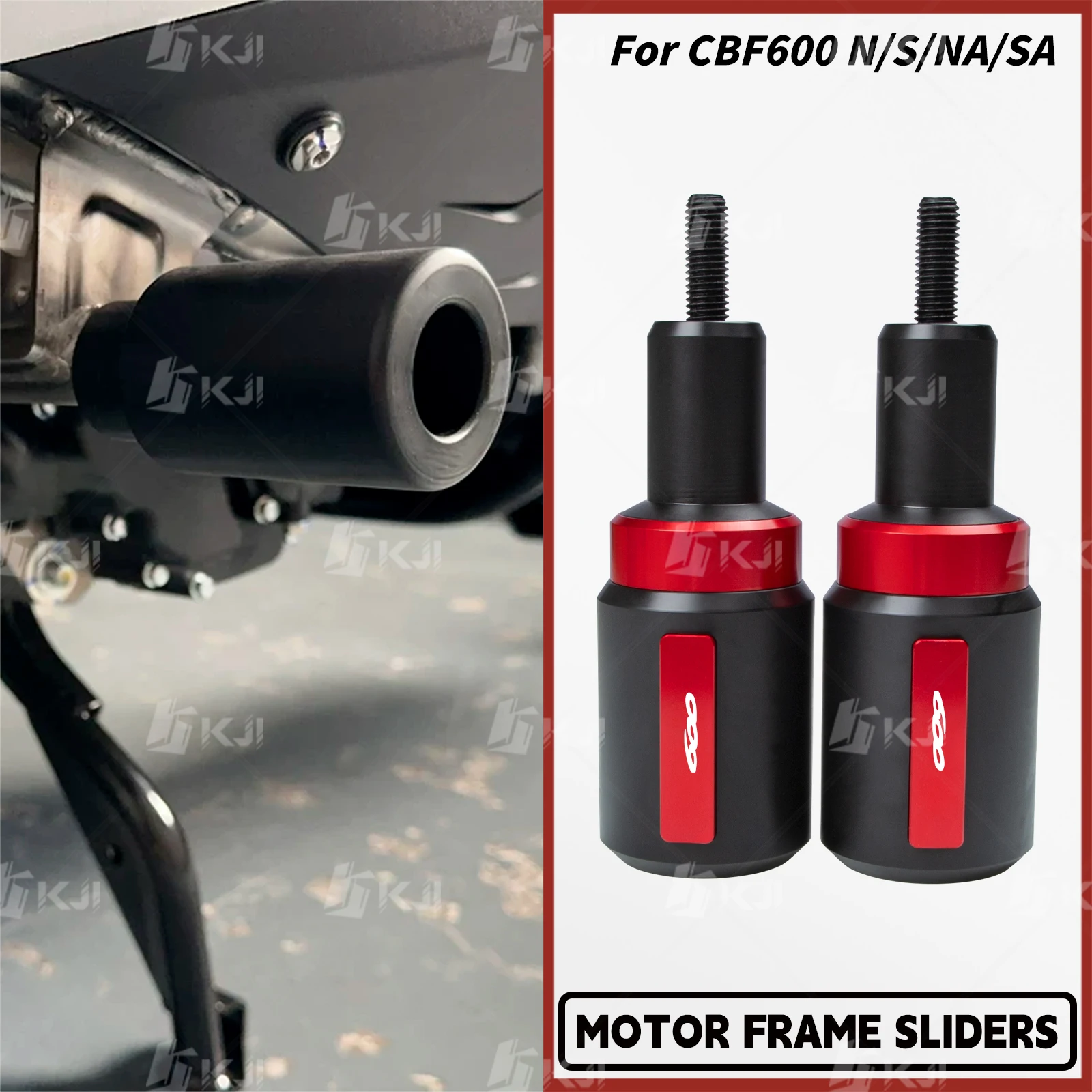 For Honda CBF600 N/S/NA/SA Frame Sliders Collision Protector Muffler Exhaust Fall Protection Accessories Parts