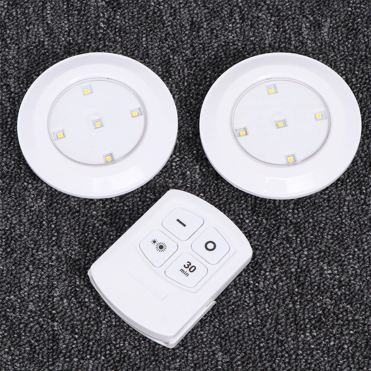 

6pcs Touch Night Light Dimmable Led Cabinet Light No Glare Wide Beam For Bedroom Kitchen Bathroom Wardrobe Wall Closet Car