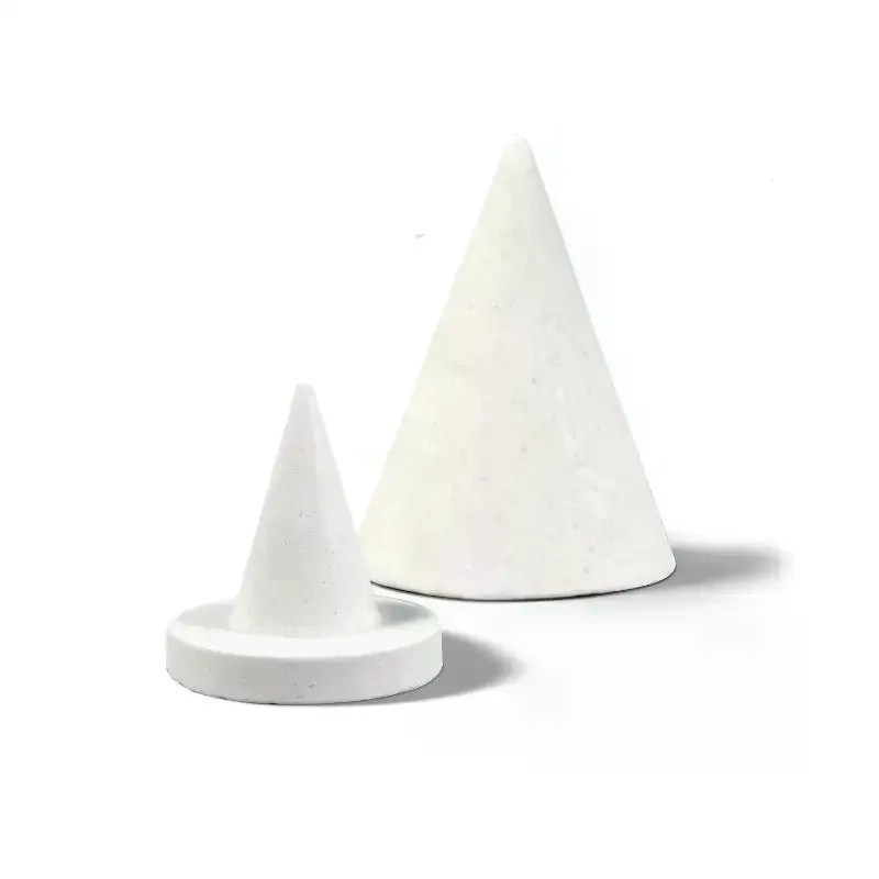 Pottery Cone Refractory Nail Alumina Electric Kiln Ceramic Glazing And Supporting Firing Tool 10/25Pcs