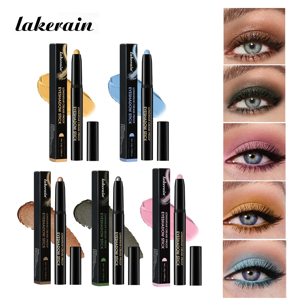 Halloween Neon Eye Makeup Kit High Saturated Color Long Lasting Easy Remove Safe Formula Mascara Eyeliner Eye shadow for Cosplay