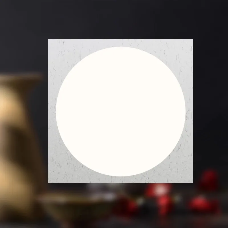 

10-лицевая квадратная и круглая бумага для рисования чернил | Необработанная незапечатанная карта Сюань для экспресс-кисточек