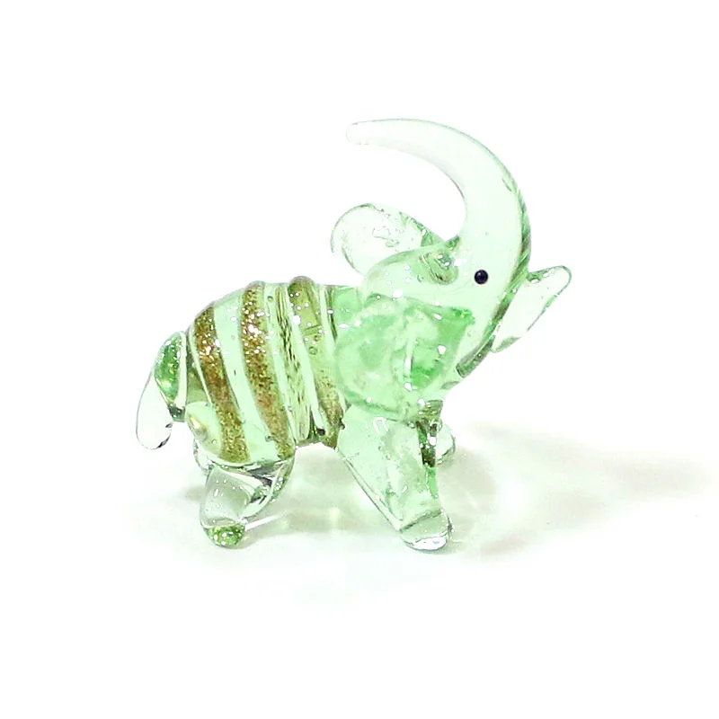 Kawaii winzige Tier ornamente niedliche Miniatur-Elefanten statue Handwerk für DIY Home Desktop Kinderzimmer Feen garten Mikro landschaft Dekoration Zubehör – Detail 19