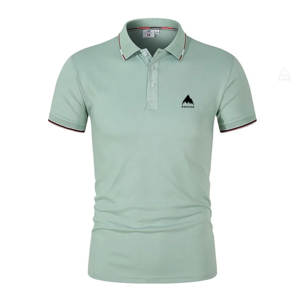 

Men's Summer Novel and Comfortable Motorcycle T-shirt for Business Casual Fashion Short-sleeved Clothes Breathable Polo T-shirt