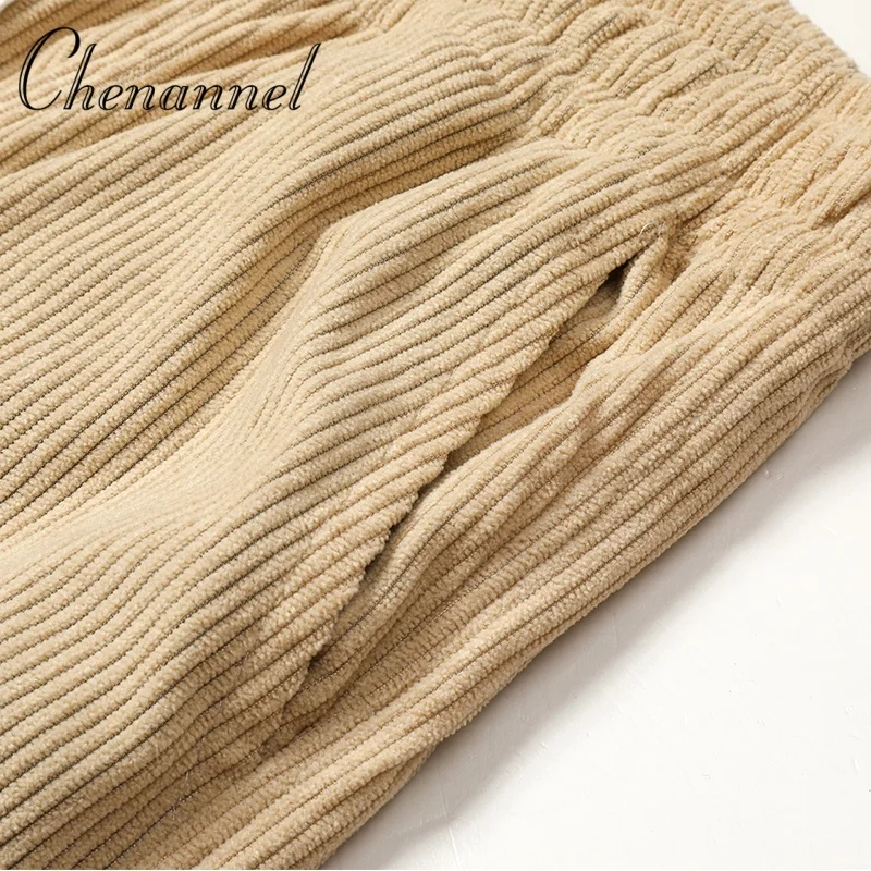 بنطال رياضي محبوك للربيع والخريف للرجال بنمط هونج كونج مستقيم فضفاض أمريكي غير رسمي للشباب من القطن #4