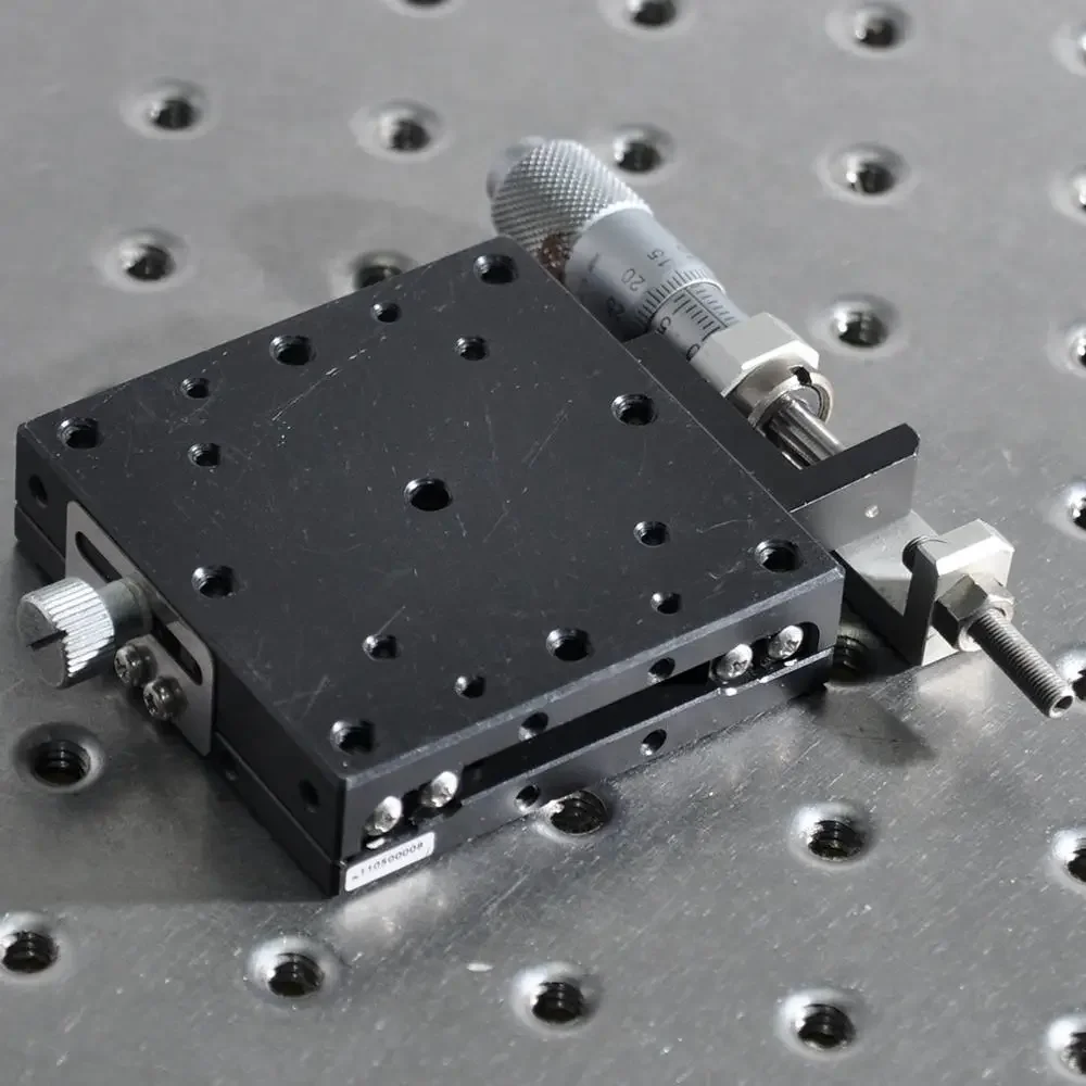 SURUGA BSB16-60C X-axis Linear Ball Guide Rail Adjustment Table Micrometer Manual Precision Displacement Sliding Table