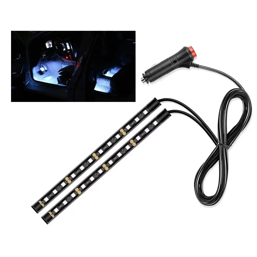 USB Car Light Ambient Light Strip Car Interior Decoration 1.3 Meters Length Low Power Consumption Multiple Light Colors
