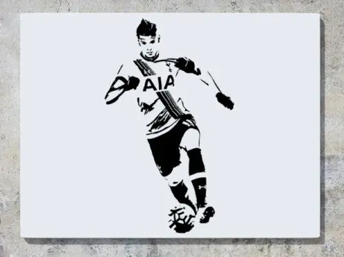 Jan Vertonghen Hugo Lloris  Erik Lamela  Harry Kane  Son Heung-Min  Soccer  Football Player Decal Wall Art Sticker Picture Decor