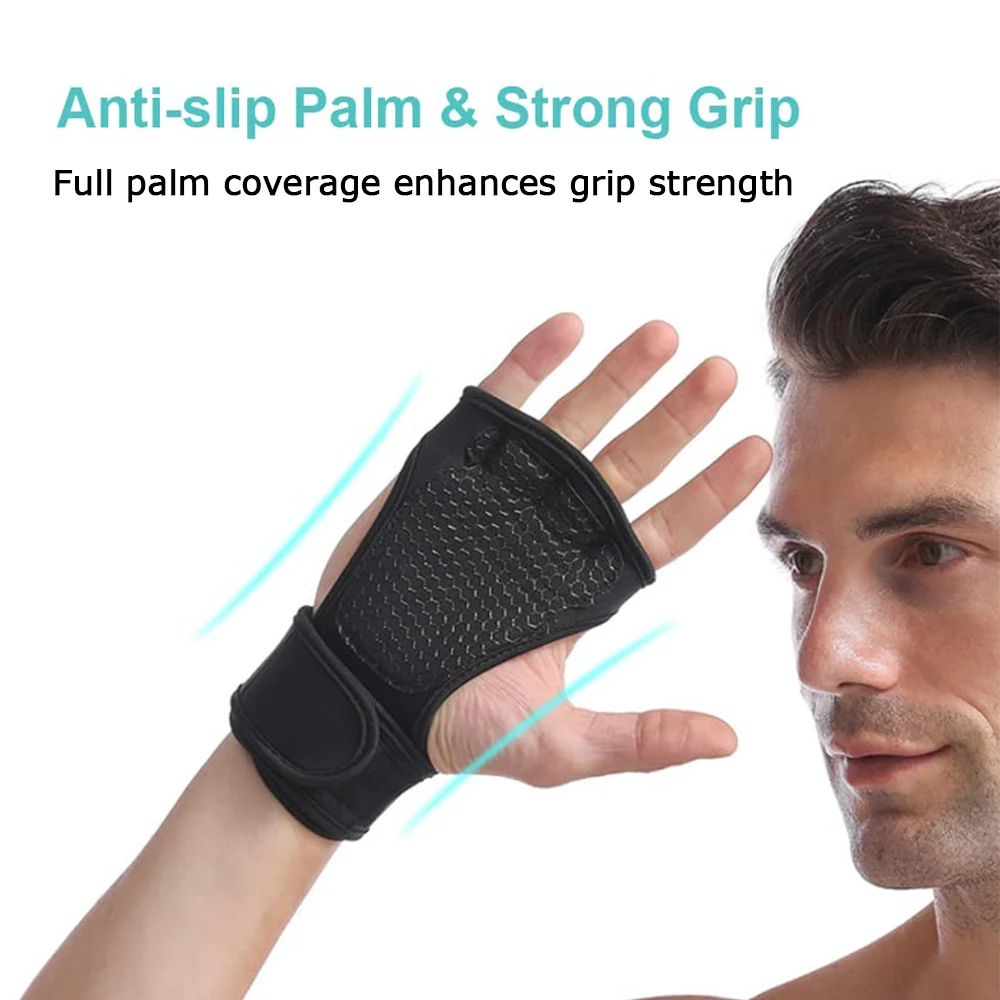 قفازات تدريب الأوزان بنصف الأص - مراجعة Weightlifting Gloves وسعره
